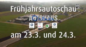 Ankündigung Autohaus Ortner lädt zur Frühjahrsautoschau am 23. und 24. März