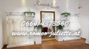Ankündigung Eröffnung Brautsalon „Roméo&Juliette“ in Perg