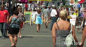 Mühlviertler Wiesn und Wahl zum Trachtenpärchen 2012
