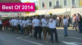 Maibaumaufstellen in Perg 2014