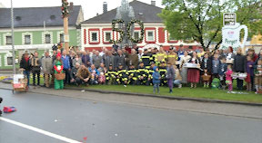 Maibaumaufstellen in Perg 2019