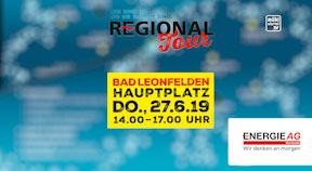 Ankündigung Energie AG Regionaltour in Bad Leonfelden