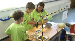 Kinder erleben Technik in der WKO Rohrbach
