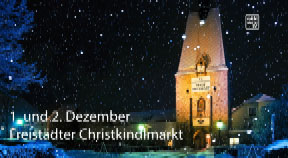 Ankündigung Freistädter Christkindlmarkt