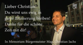 In Memoriam: Bgm. Christian Jachs und Hotelier Werner Pürmayer