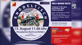 Ankündigung Knödeltisch in Bad Leonfelden