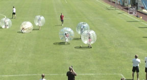 Bubble Soccer Turnier in Vorderweißenbach