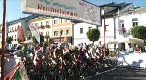 Radkriterium mit Empfang von Olympionikin Martina Ritter in Bad Leonfelden