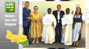 Gemeinde Katsdorf spendet für Schulen in Afrika