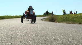 Seifenkistenrennen in Alberndorf 2013